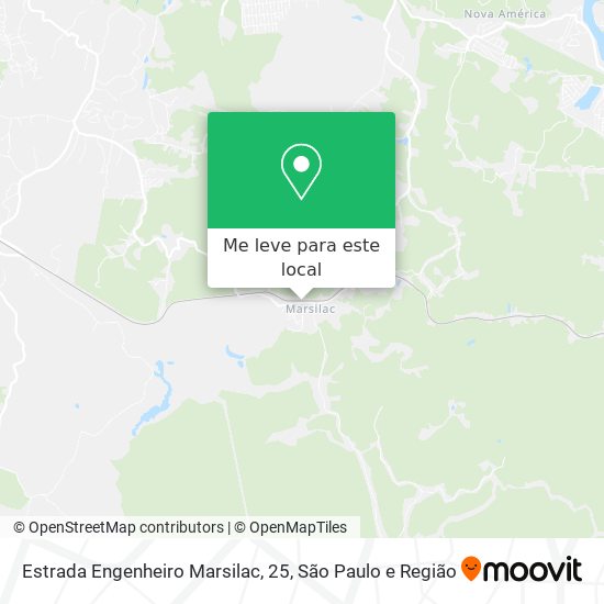 Estrada Engenheiro Marsilac, 25 mapa