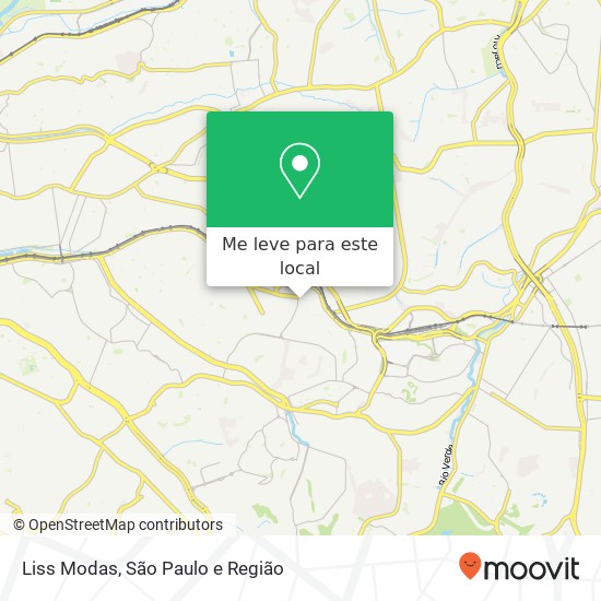 Liss Modas, Rua Galileu Menon, 43 Artur Alvim São Paulo-SP 03567-010 mapa