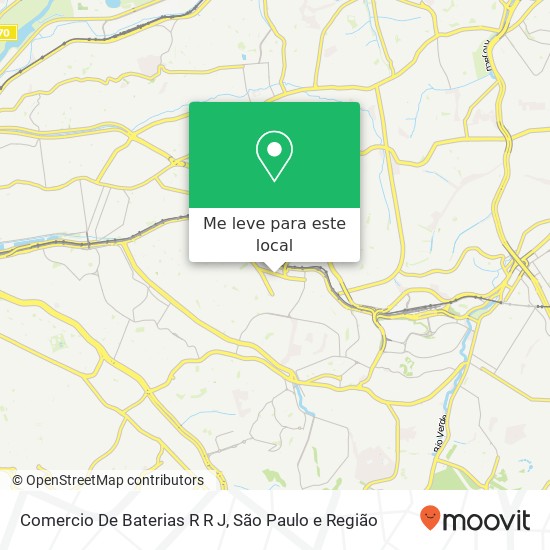 Comercio De Baterias R R J, Avenida Paraguassu Paulista, 316 Artur Alvim São Paulo-SP 03564-000 mapa