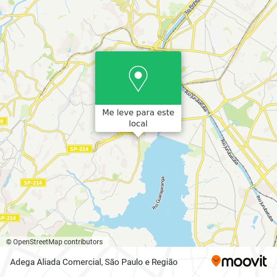 Adega Aliada Comercial mapa