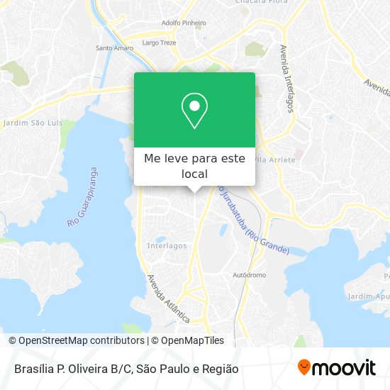Brasília P. Oliveira B/C mapa