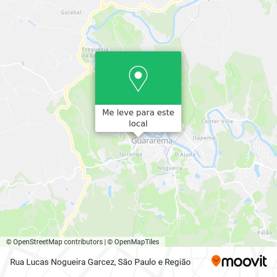 Rua Lucas Nogueira Garcez mapa