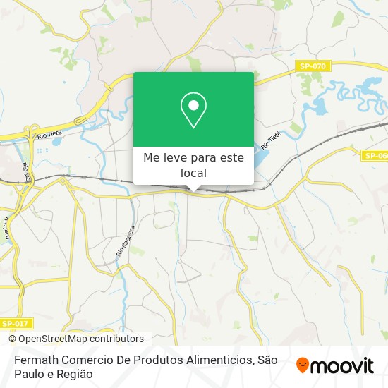 Fermath Comercio De Produtos Alimenticios mapa