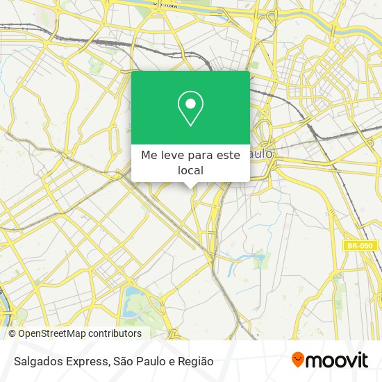 Salgados Express mapa