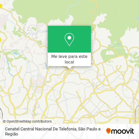 Cenatel Central Nacional De Telefonia mapa