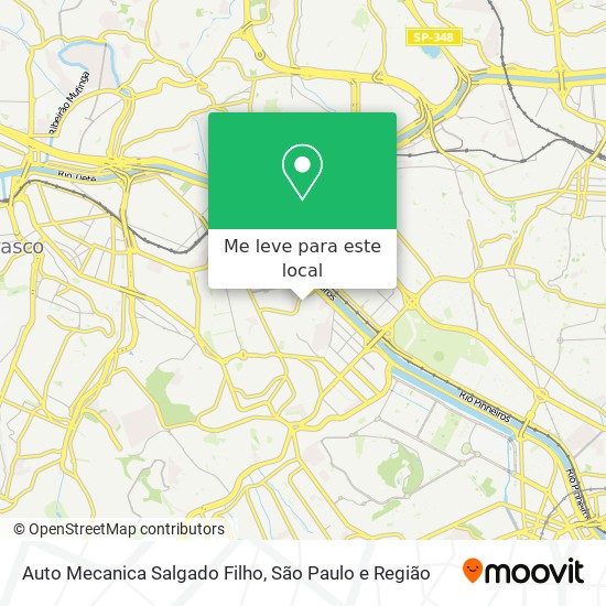 Auto Mecanica Salgado Filho mapa