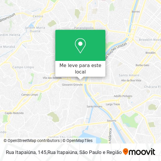 Rua Itapaiúna, 145,Rua Itapaiúna mapa