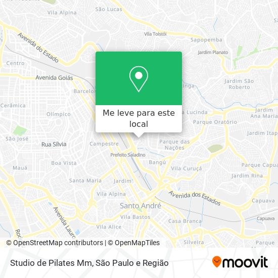 Studio de Pilates Mm mapa