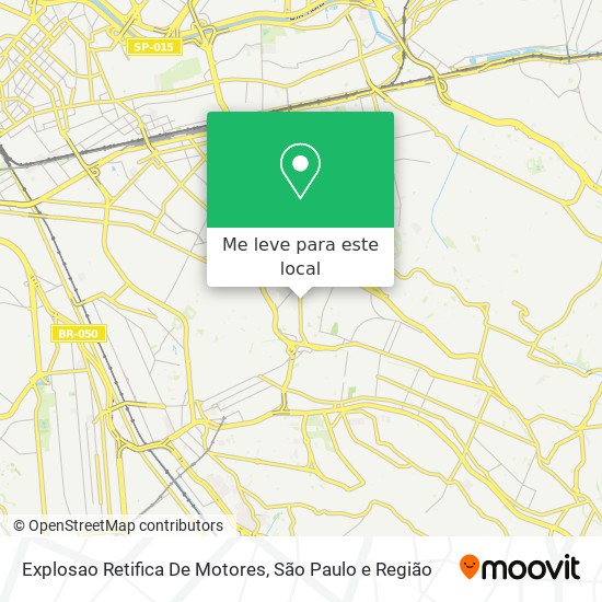 Explosao Retifica De Motores mapa