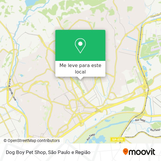 Dog Boy Pet Shop mapa