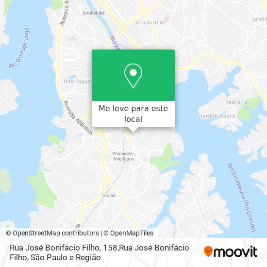 Rua José Bonifácio Filho, 158,Rua José Bonifácio Filho mapa