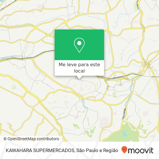 KAWAHARA SUPERMERCADOS, Rua Pontal Vila Matilde São Paulo-SP 03563-050 mapa