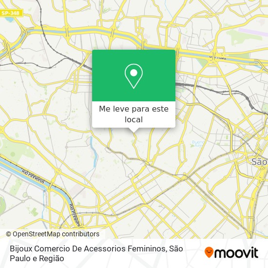 Bijoux Comercio De Acessorios Femininos mapa