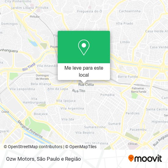 Ozw Motors mapa