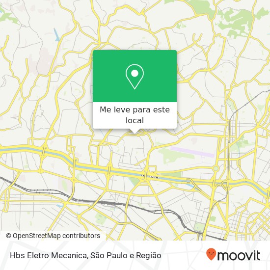 Hbs Eletro Mecanica, Avenida Baruel, 316 Casa Verde São Paulo-SP 02522-000 mapa