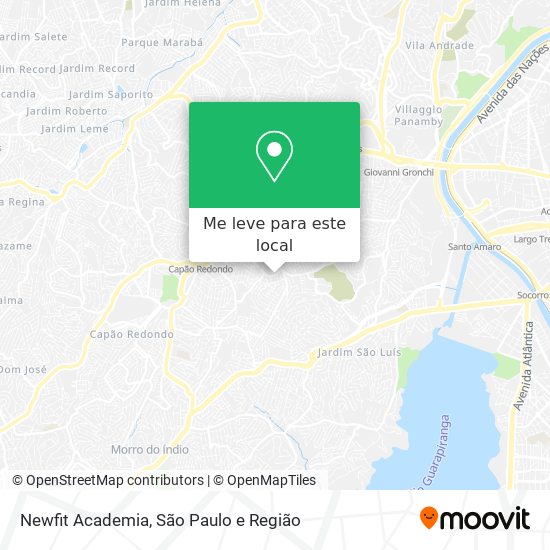 Newfit Academia mapa