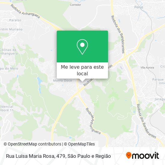 Rua Luísa Maria Rosa, 479 mapa