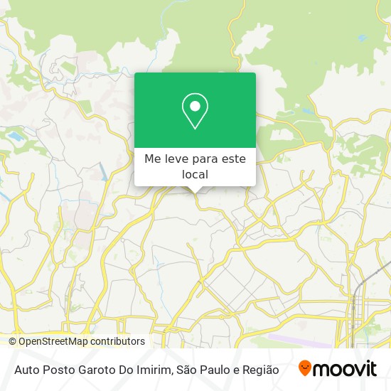 Auto Posto Garoto Do Imirim mapa