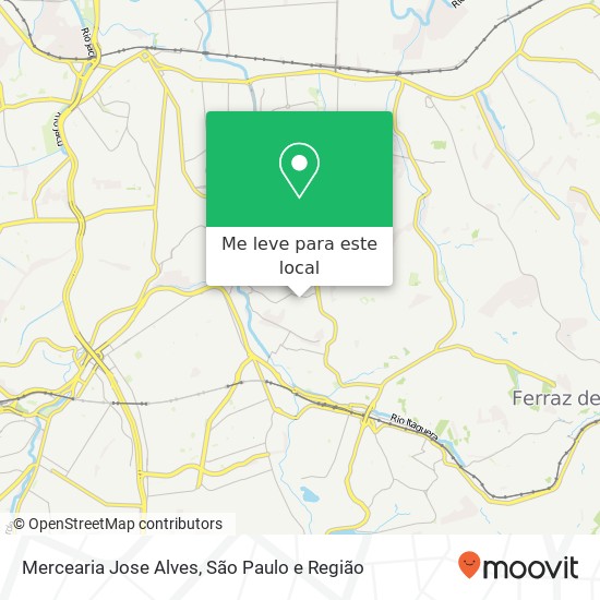 Mercearia Jose Alves, Rua Luís Carlos Peixoto, 179 Lajeado São Paulo-SP 08430-410 mapa