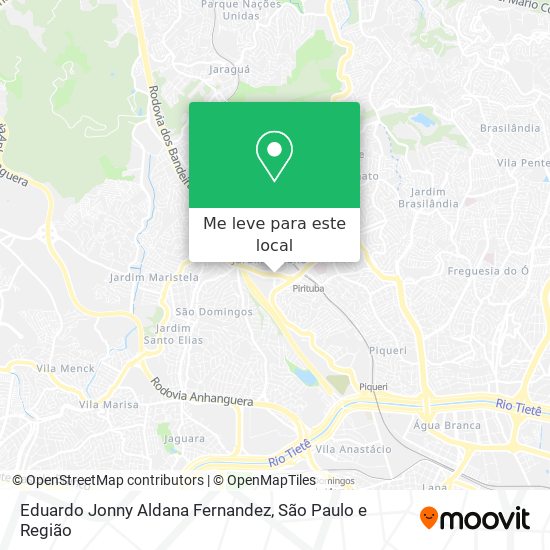 Eduardo Jonny Aldana Fernandez mapa