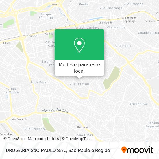 DROGARIA SãO PAULO S/A. mapa