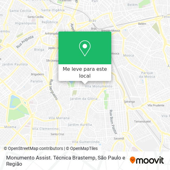 Monumento Assist. Técnica Brastemp mapa