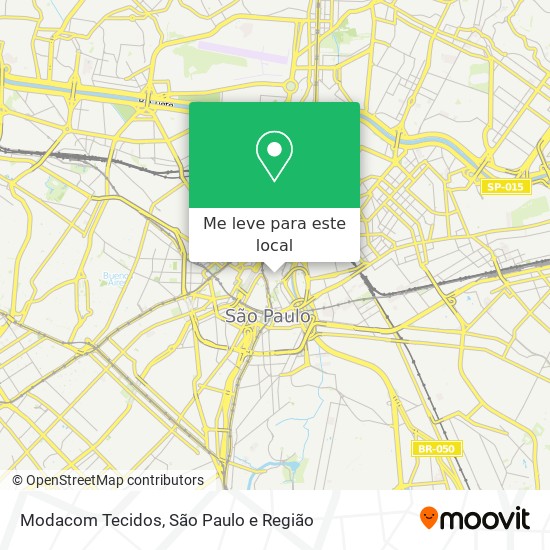 Modacom Tecidos mapa