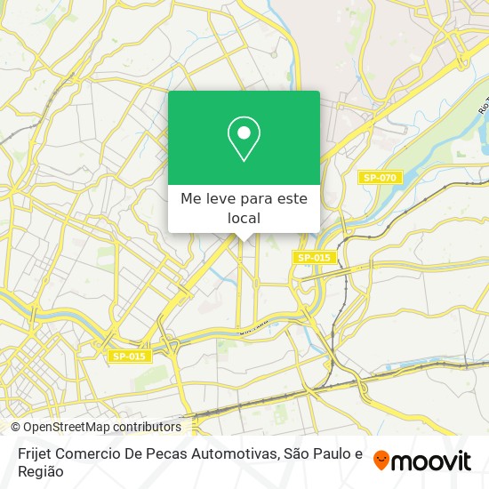 Frijet Comercio De Pecas Automotivas mapa