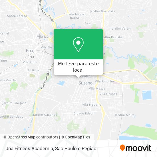 Jna Fitness Academia mapa