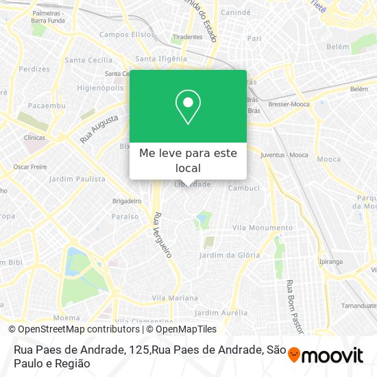 Rua Paes de Andrade, 125,Rua Paes de Andrade mapa