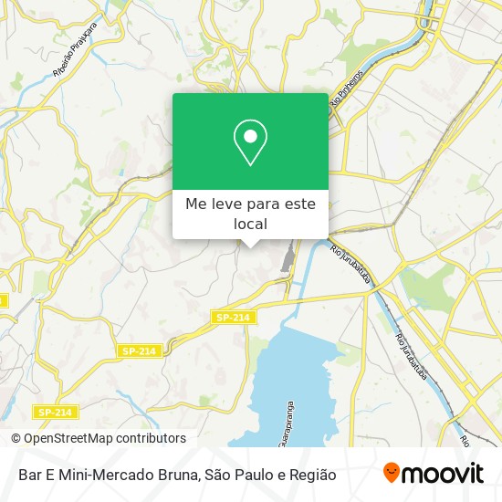 Bar E Mini-Mercado Bruna mapa
