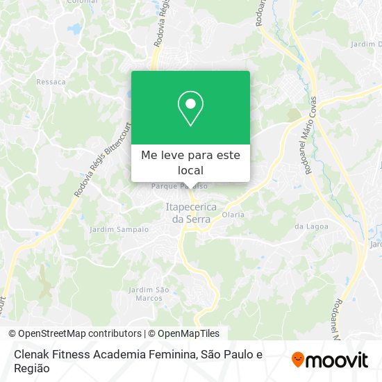Clenak Fitness Academia Feminina mapa