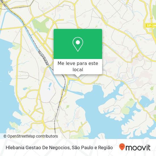 Hlebania Gestao De Negocios, Avenida Nossa Senhora do Sabará, 5312 Pedreira São Paulo-SP 04447-011 mapa
