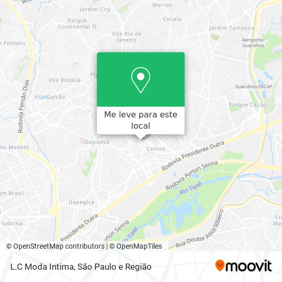 L.C Moda Intima mapa