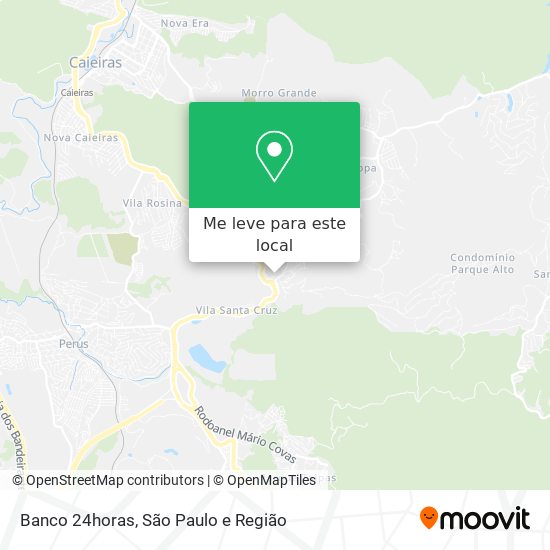 Banco 24horas mapa