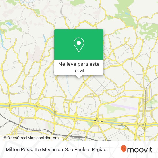 Milton Possatto Mecanica, Rua Doutor Sebastião de Lima, 58 Casa Verde São Paulo-SP 02555-100 mapa