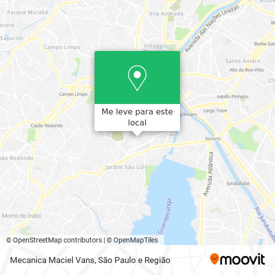 Mecanica Maciel Vans mapa