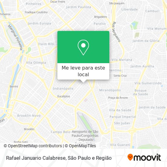 Rafael Januario Calabrese mapa