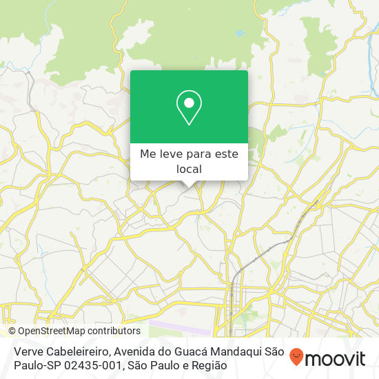 Verve Cabeleireiro mapa