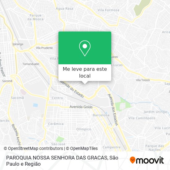 PAROQUIA NOSSA SENHORA DAS GRACAS mapa