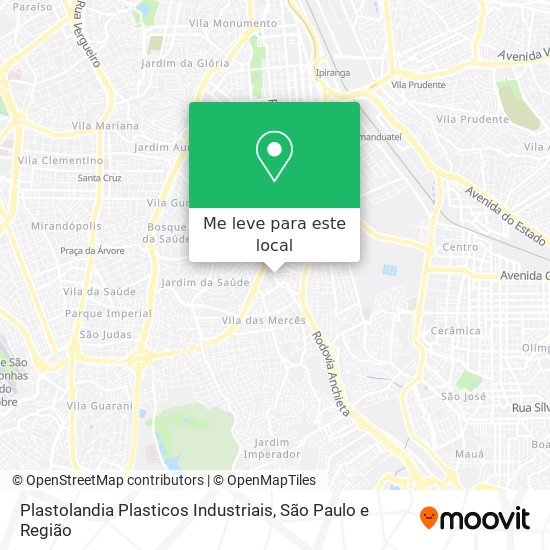 Plastolandia Plasticos Industriais mapa