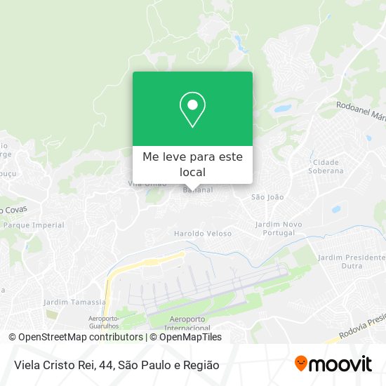 Viela Cristo Rei, 44 mapa