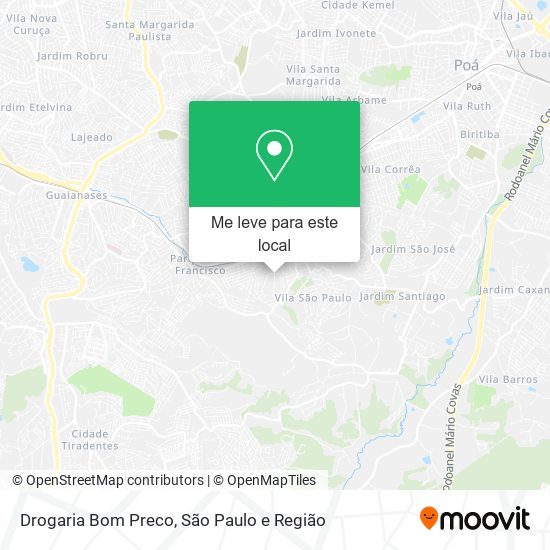 Drogaria Bom Preco mapa