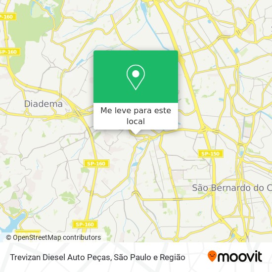 Trevizan Diesel Auto Peças mapa