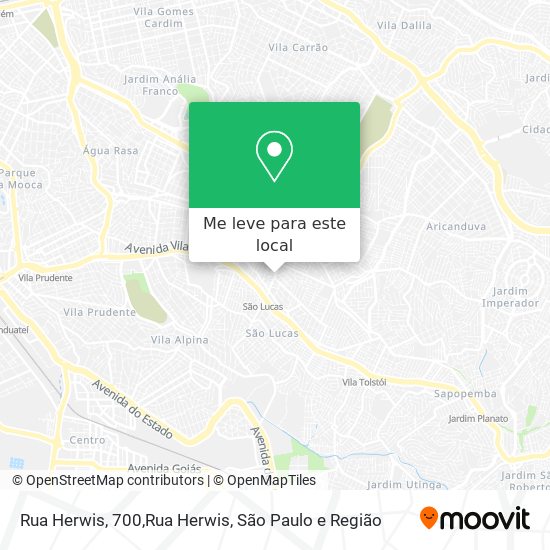 Rua Herwis, 700,Rua Herwis mapa