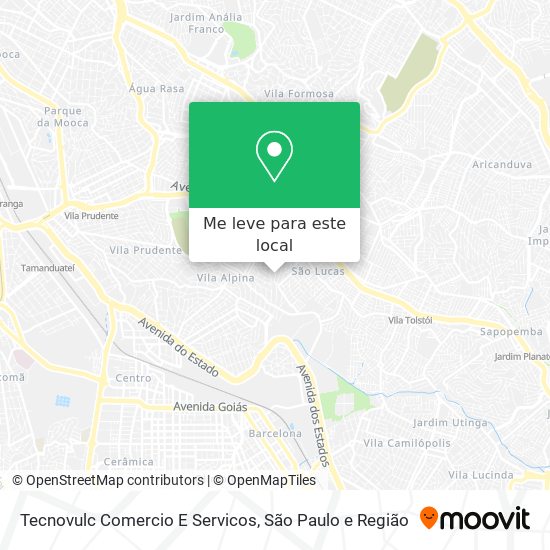 Tecnovulc Comercio E Servicos mapa