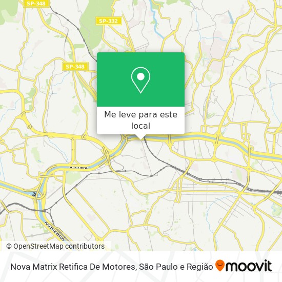 Nova Matrix Retifica De Motores mapa