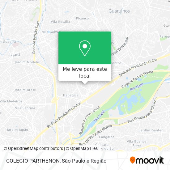 COLEGIO PARTHENON mapa
