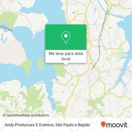 Andy Producoes E Eventos, Rua do Alcorão, 43 Cidade Dutra São Paulo-SP 04832-130 mapa