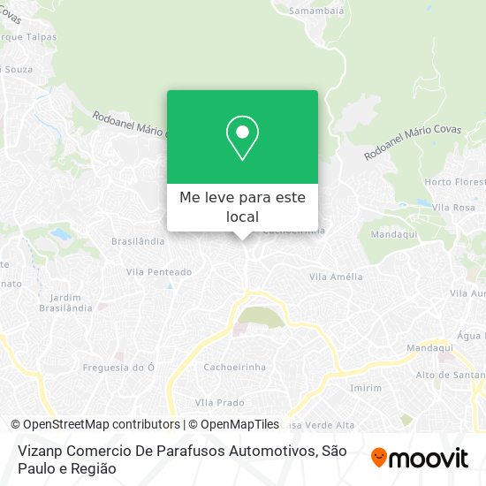 Vizanp Comercio De Parafusos Automotivos mapa